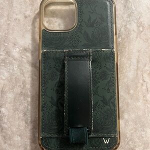 Green Floral Walli Case - iPhone 13/14